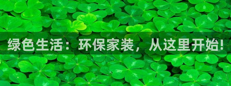 杏宇平台官方网站：绿色生活：环保家装，从这里开始!